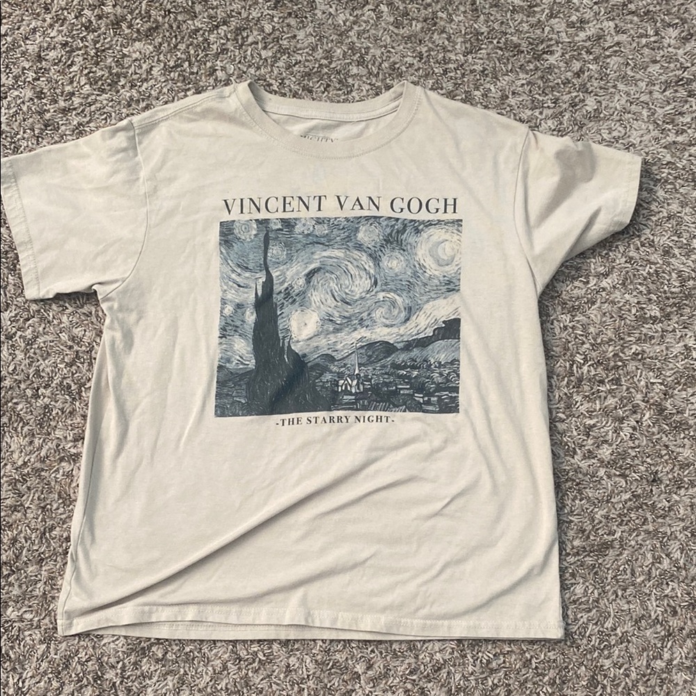 Mighty Fine Cream Short Sleeve Tees Artistic Design